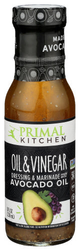 Primal Kitchen Dressing Öl & Essig 8 Oz – Packung mit 6