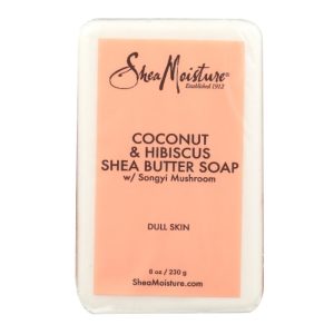 Sheamoisture Bar Shea Butter Kokosnusshibiskus 8 Unzen – Packung mit 1 Stück