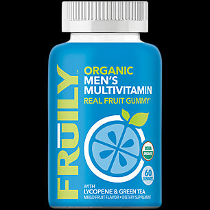 Fruily – Herren Multivitamin Gummi, 60 Stück (Packung mit 1)