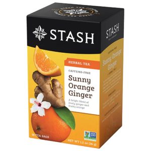 Stash Ingwer Orangentee, 18 Beutel Packung mit 6 Stück