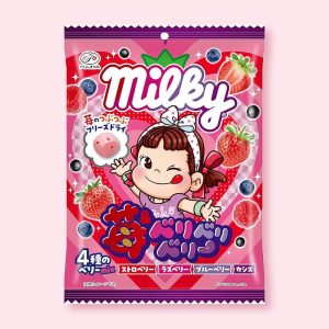 Milky Peko-Chan Soft Süßigkeiten – 4 Arten von Beeren