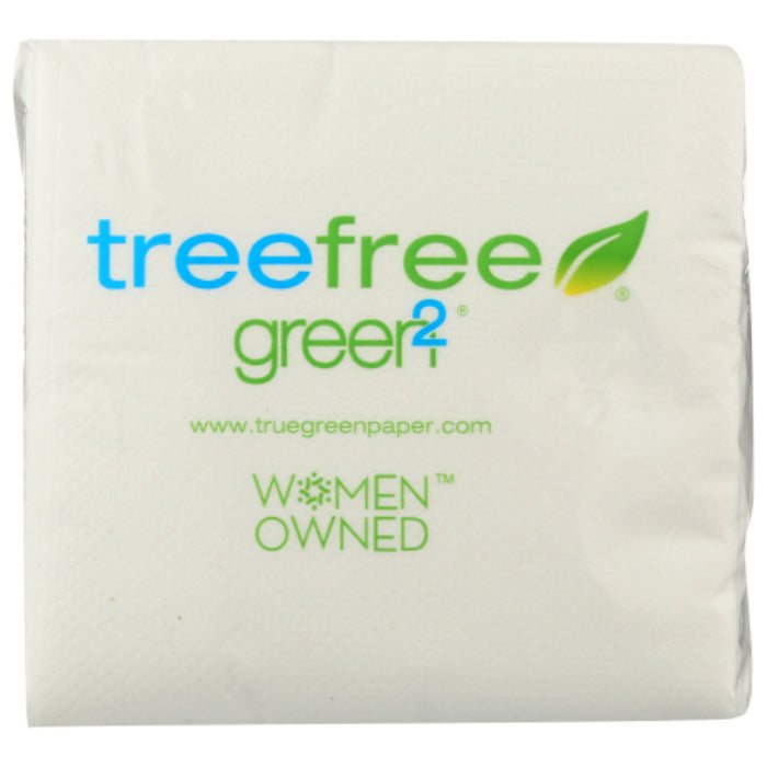 GREEN2 NAPKIN BEV TREE FREE 1PLY 16 BG – Packung mit 16 Stück