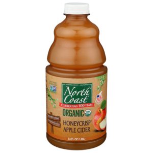 North Coast Bio-Honeycrisp Apfelcider 64 fo – Packung mit 8 Stück