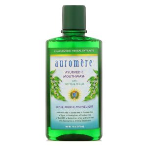 Auromere – Mundwasser Ayurveda Neem & Peelu, 16 oz