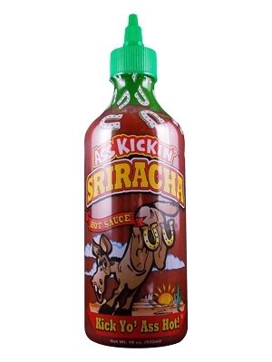 Ass Kickin' Sriracha Chilisauce, 18oz