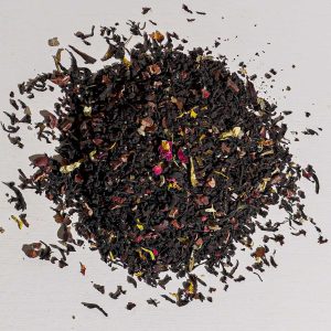 Schokolade Himbeer-Tee – aromatisierter schwarzer Tee