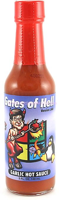 Gates Of Hell (Bill Gates) scharfe Sauce. – 5oz