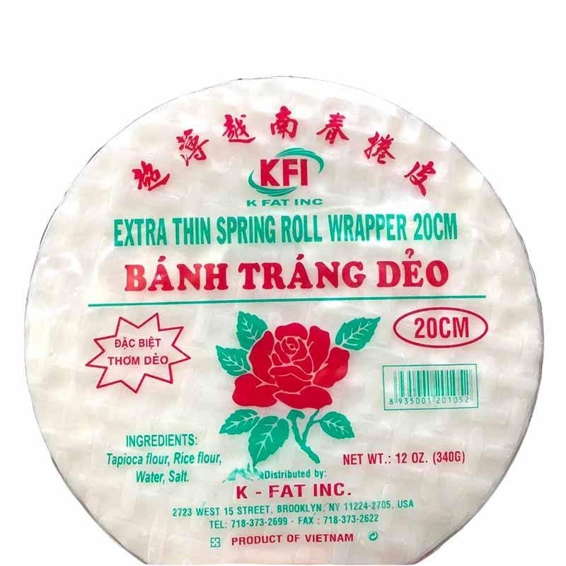 KFI Extra Dünne Frühlingsrolle Wrapper (runde Art)