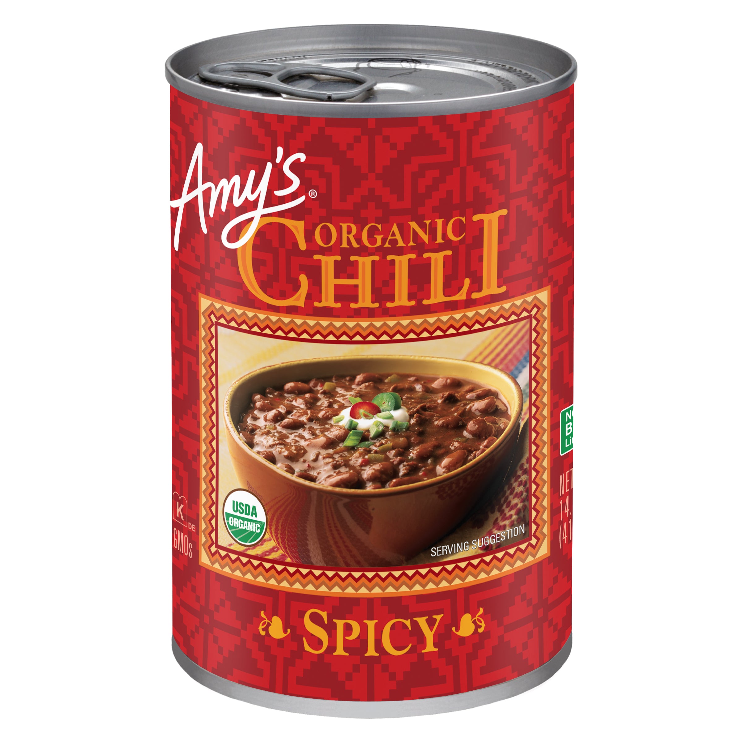 Amy's Bio Chili Würzig, 14.7 Oz – Packung mit 12