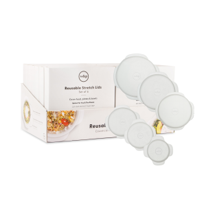 W&P – Reusable Silicone Dehnungsdeckel – 6er Set