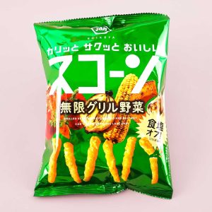 Koikeya Scone Mais-Snacks – gegrilltes Gemüse