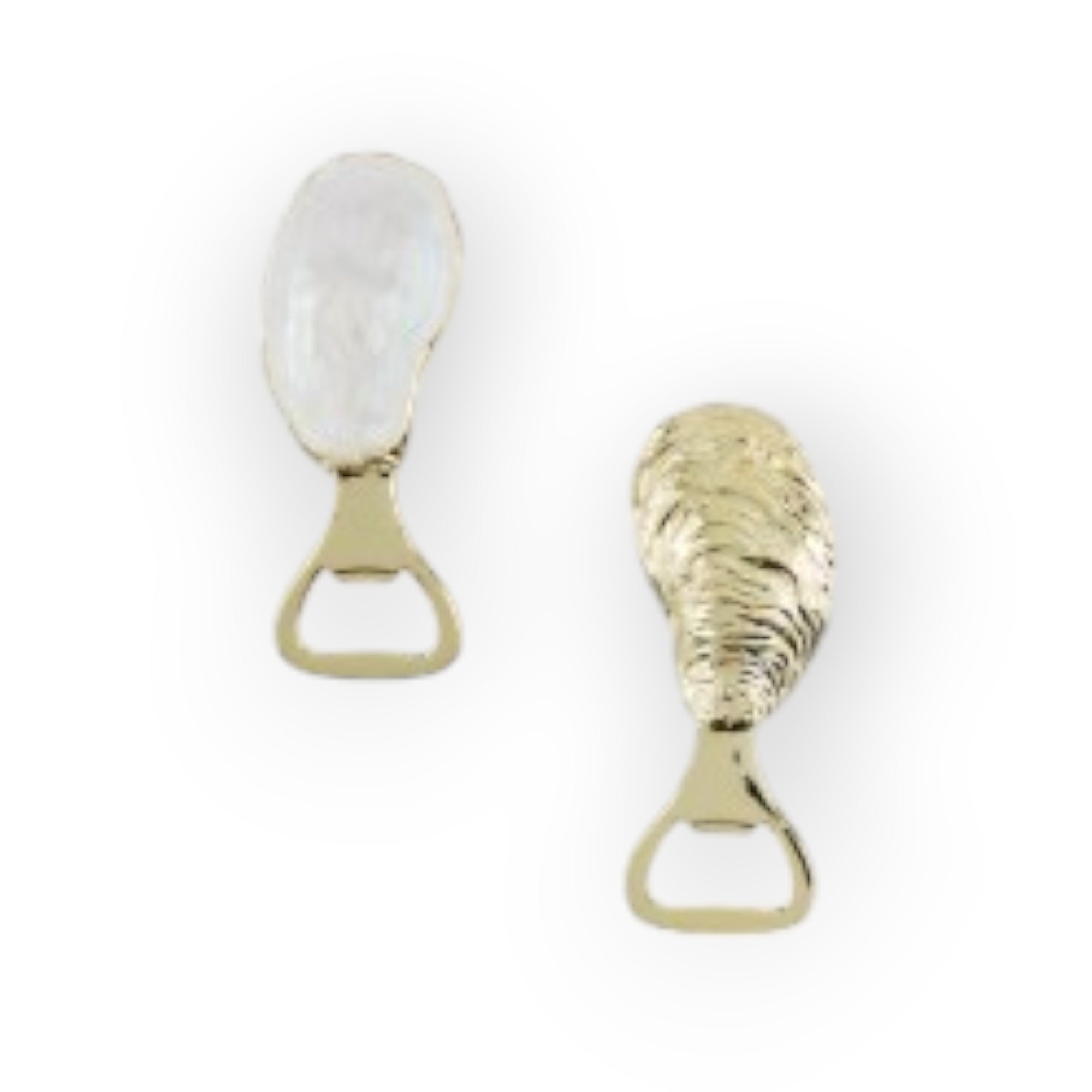 Oyster Shell Flaschenöffner – erhältlich in Gold und Silber
