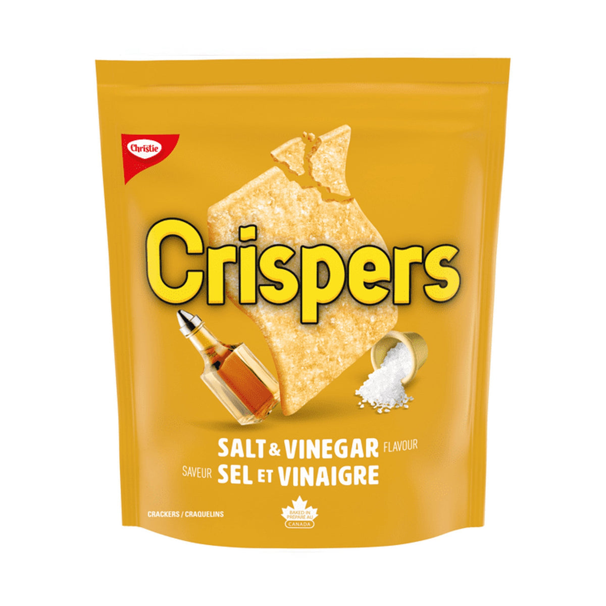 Crispers Salz und Essig Geschmack 145g KANADA (Fall von 12)
