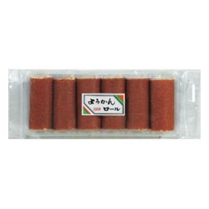 nisshindo, -youkan rolle, gerollte kasutera Kuchen mit youkan, yokan, wagashi