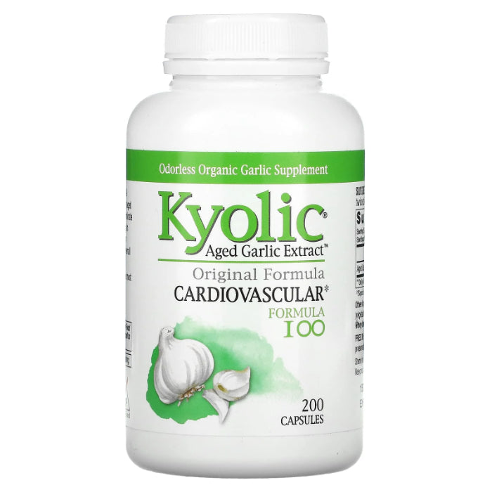 Kyolic Bio-Formel 100, 200 Kapseln – Packung mit 1