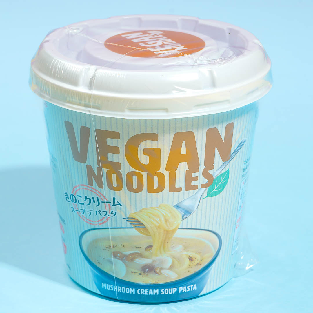 Yamadai Vegane Nudeln – Pilzcremesuppe Pasta