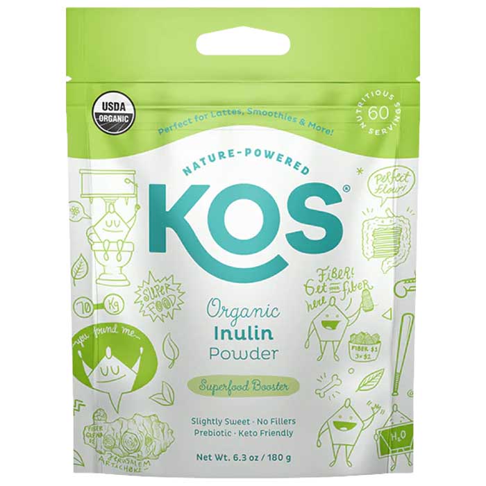 Kos – Organisches Inulinpulver, 6,3 oz
