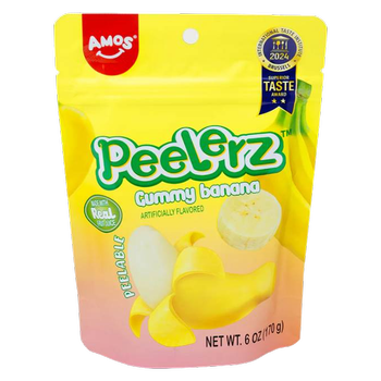 Amos Peelerz Gummy Banane 6oz