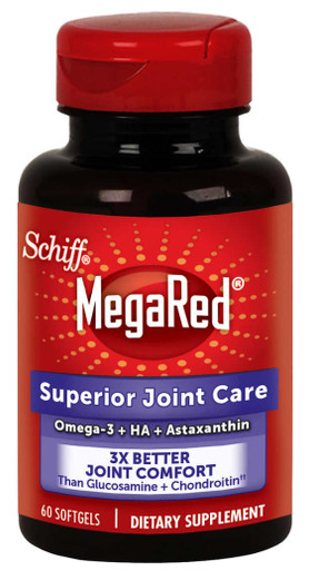 Schiff MegaRed Superior Gelenkpflege, 60 Softgels