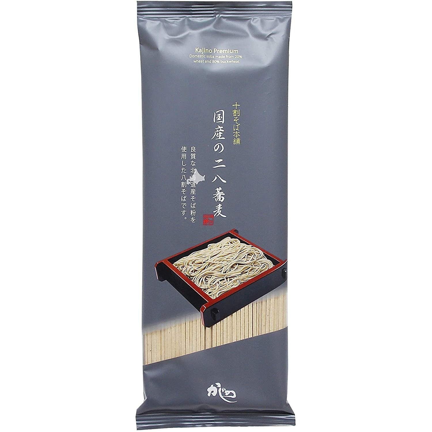 Kajino Nihachi Soba Nudeln Premium japanische Buchweizen Nudeln – 200g