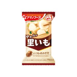 Amano Foods “Itsumo no Omisoshiru”, Gefriergetrocknete Miso Suppe, Satoimo, 1 Portion