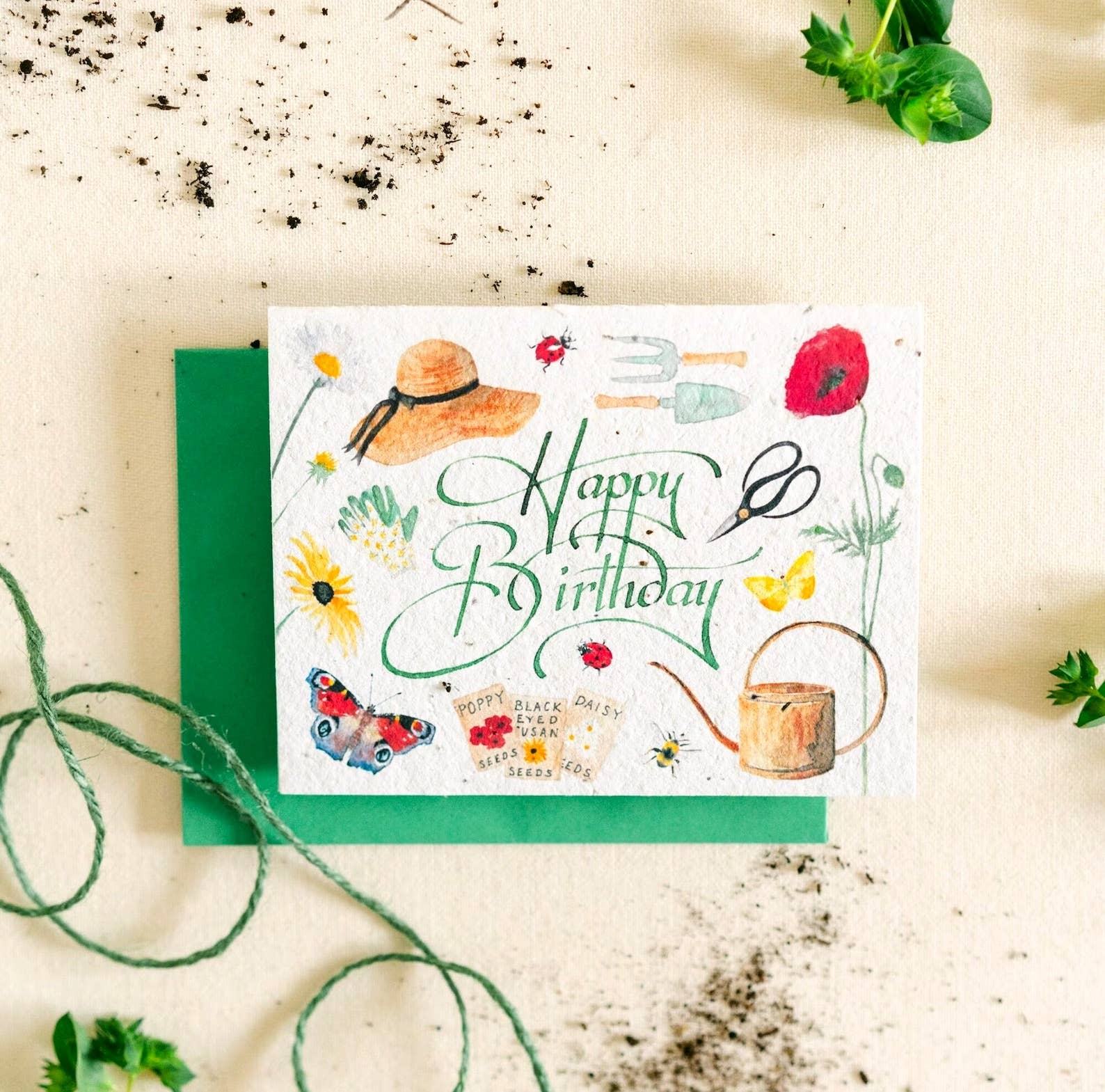 Notizen von Eden Seed Cards – Alles Gute zum Geburtstag Wildflower Plantable Seed Ca