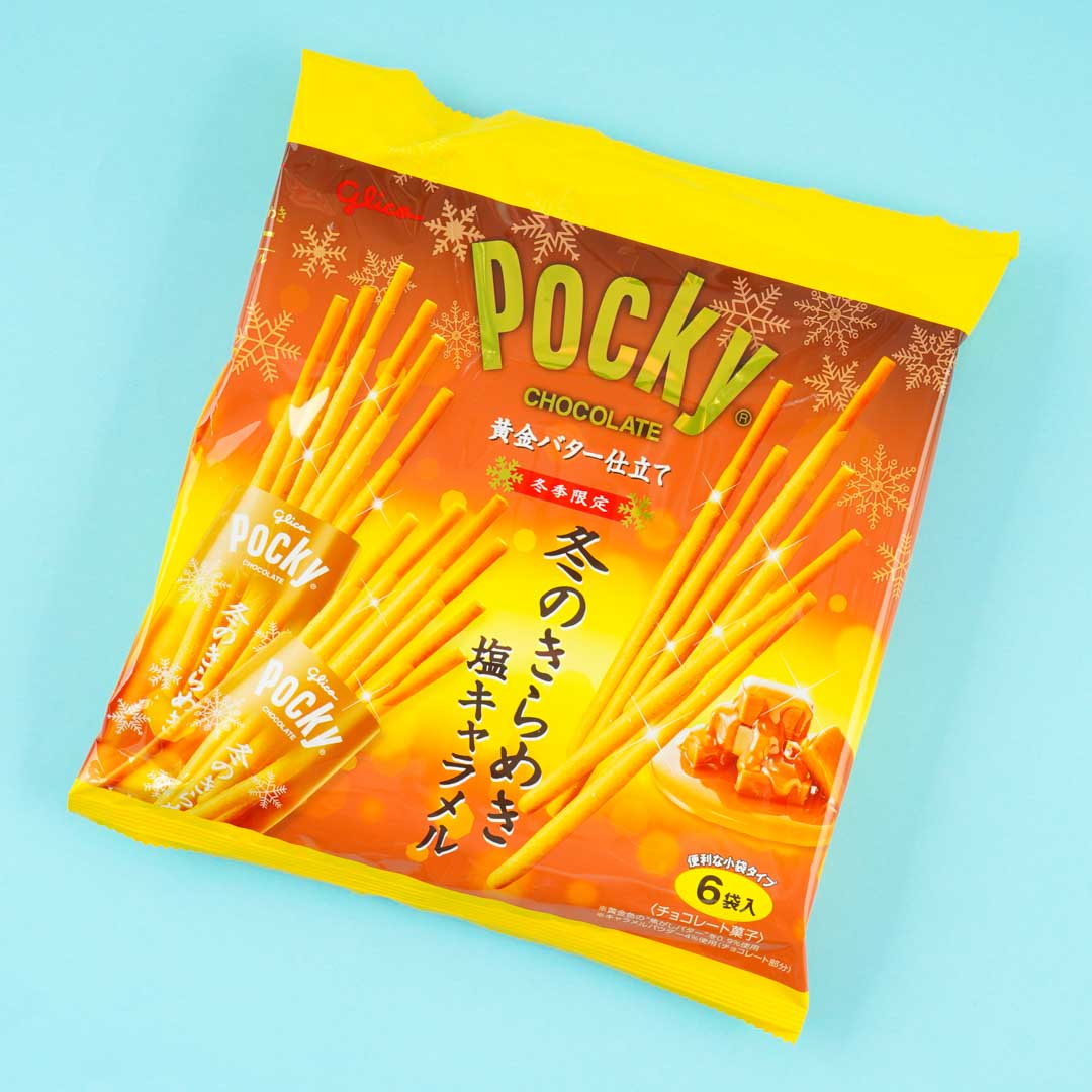 Pocky Keks Sticks – Goldene Butter gesalzener Karamell