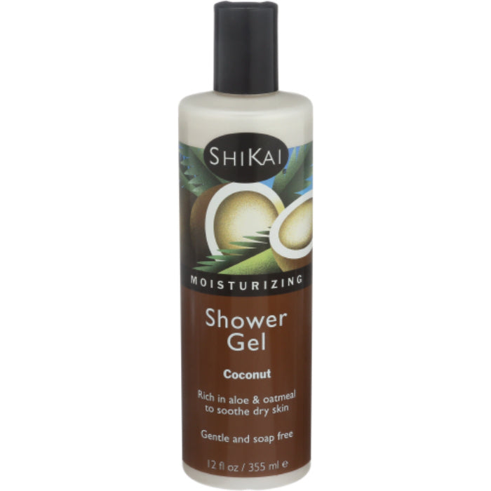 Shikai Duschgel, Kokosnuss, 12 Oz – Packung mit 3