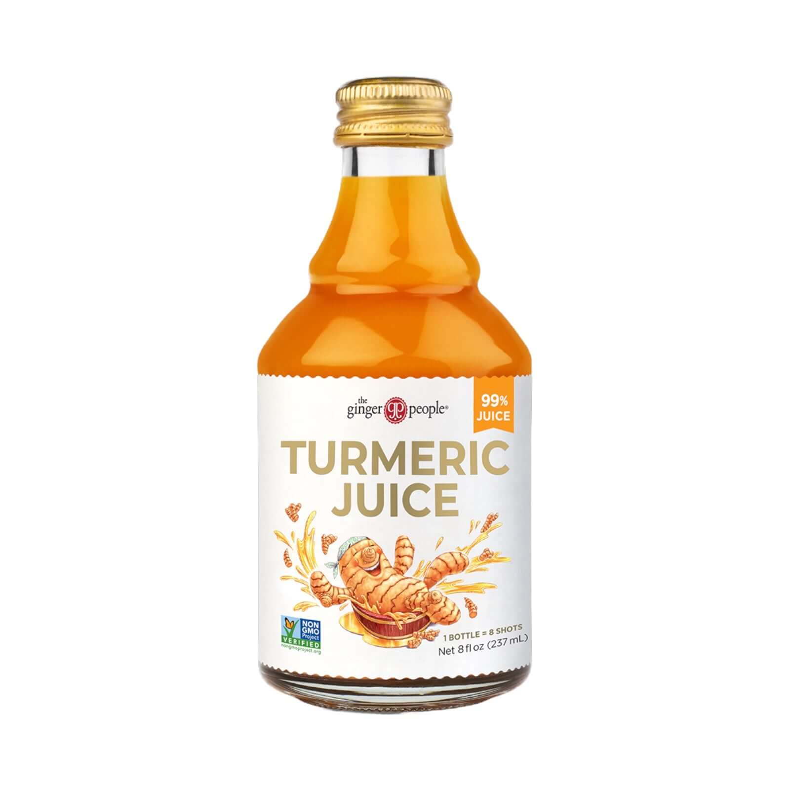 Der Ingwer Menschen Kurkuma Saft