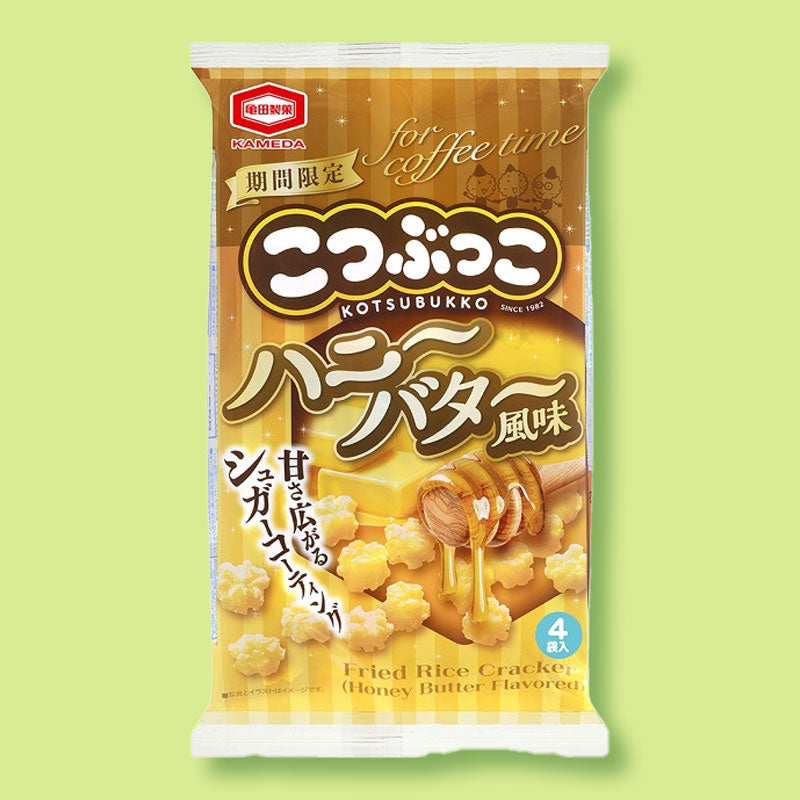 Kameda Kotsubukko Reis Cracker – Honigbutter