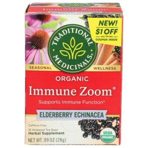 Traditional Medicinals – Immune Zoom Tee mit Holunderbeere, 16 Beutel
