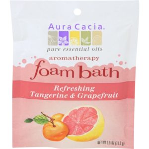 Aura Cacia Aromatherapie Schaumbad Tangerine & Grapefruit erfrischend