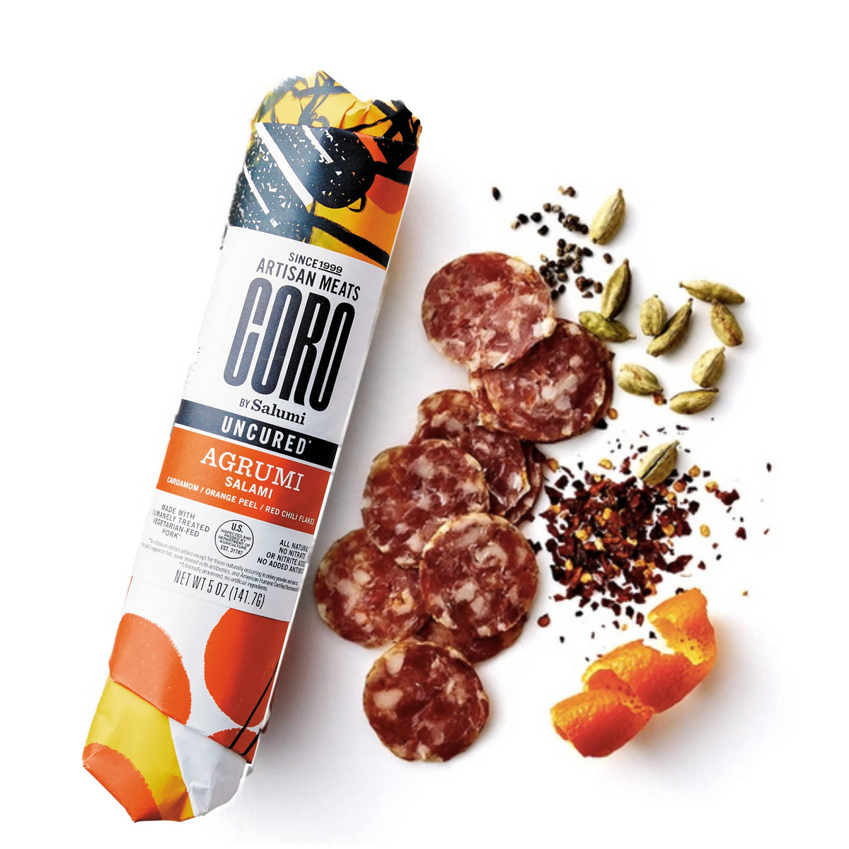 Unbehandelte Agrumi Salami Piccolo – 6 x 5 oz
