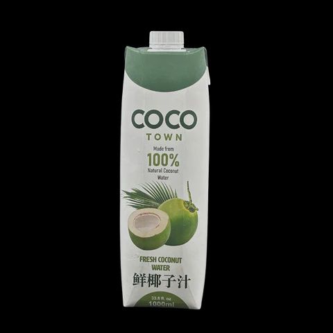 Coco Town frisches Kokosnusswasser 1L