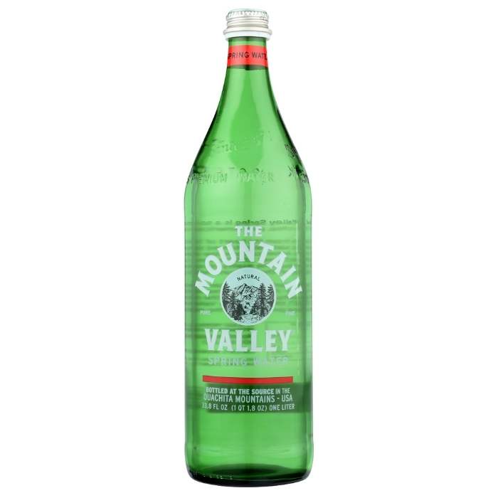 Das Bergtal – Quellwasser in Glas, 33,8 fl oz