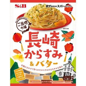S&B , Mazerudake no Spaghetti Soße, Nagasaki Karasumi & Butter, 42,8g