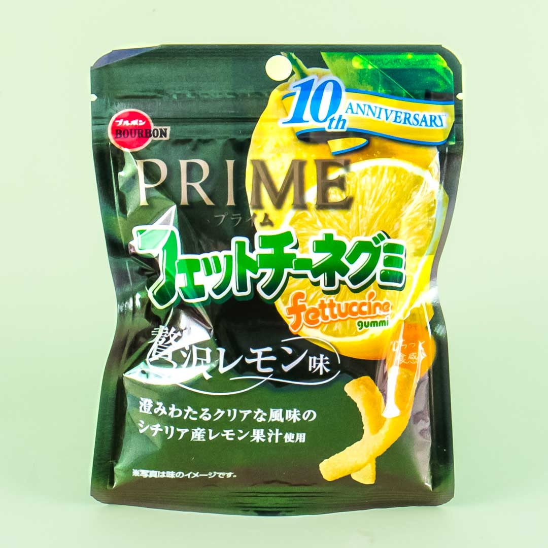 Bourbon Prime Fettuccine Gummy – Luxuriöse Zitrone