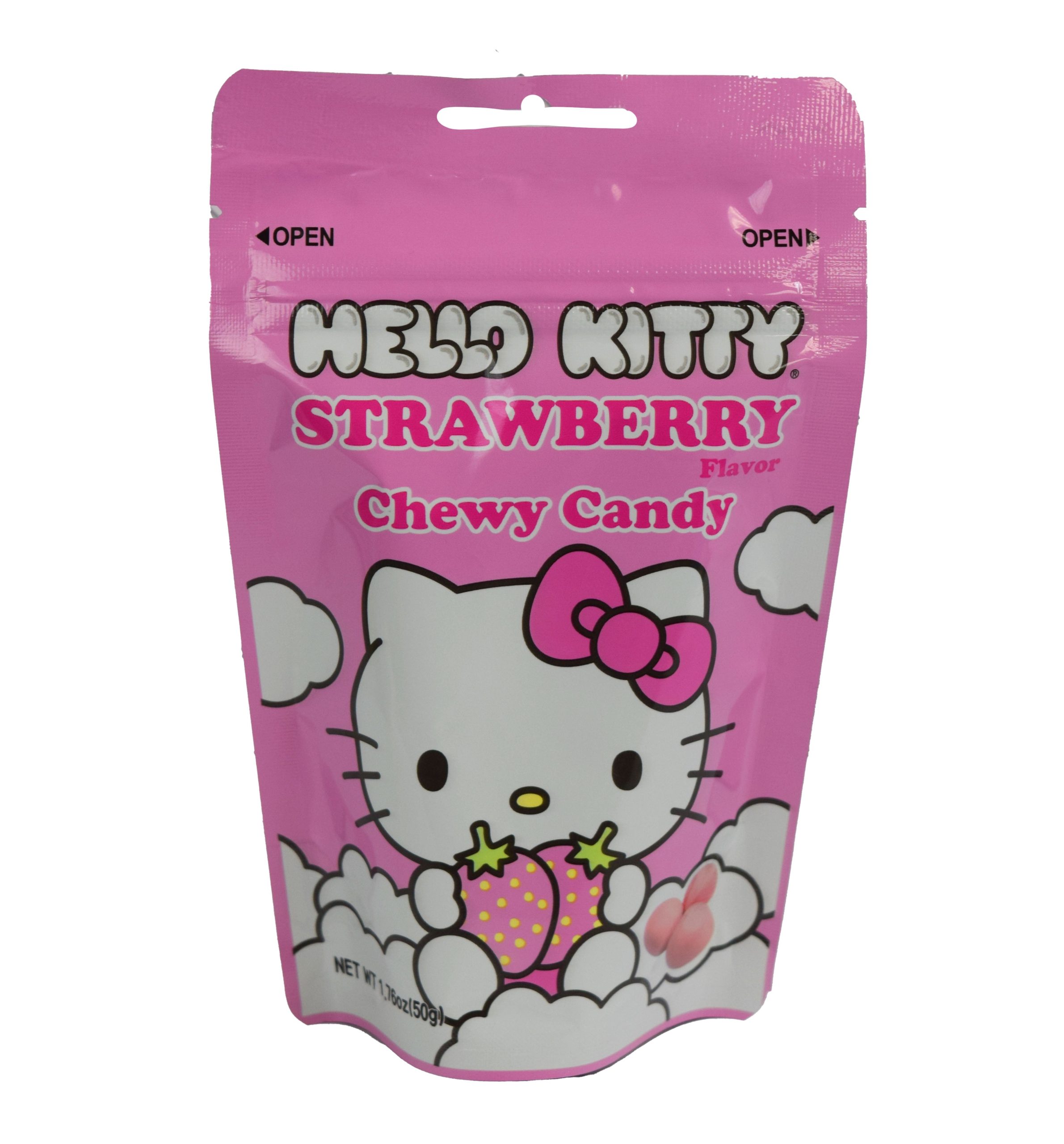 Hello Kitty Erdbeere weich zum Kauen Süßigkeiten