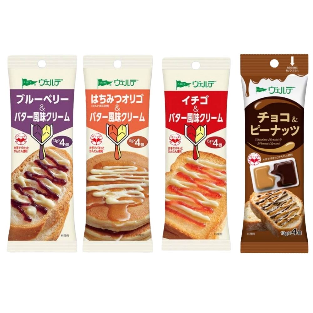 Japanische Toast Spread Trial Packung