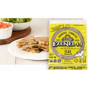 Lebensmittel für das Leben – Tortilla gesprenkelt Flachs ezekiel, . Packung mit 12 – 12oz