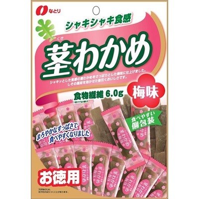 Natori, Kukiwakame, Ume Geschmack, Seetang, 117g