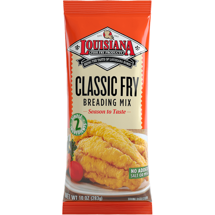 Louisiana Fisch Fry – Klassischer Bratmix, 10 Oz – 12er Packung