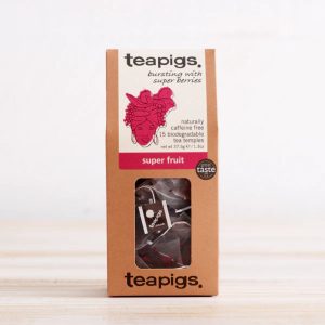Teapigs – Super Fruit Kräutertee, 15 Beutel, Packung mit 6