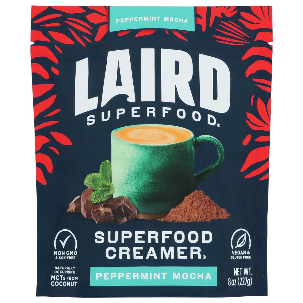 Laird Superfood – Pfefferminze Mocha Superfood Creamer, 8 Oz