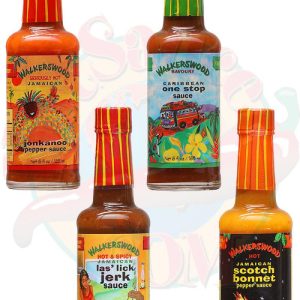 WalkersWood scharfe Saucen Geschenk-Set, 4/ . – 6oz