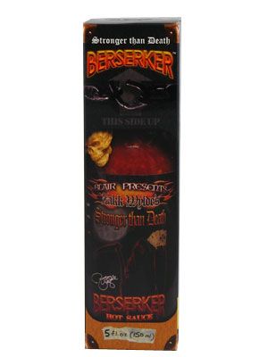 Zakk Wylde’s Stronger than Death Berserker scharfe Sauce. – 5oz