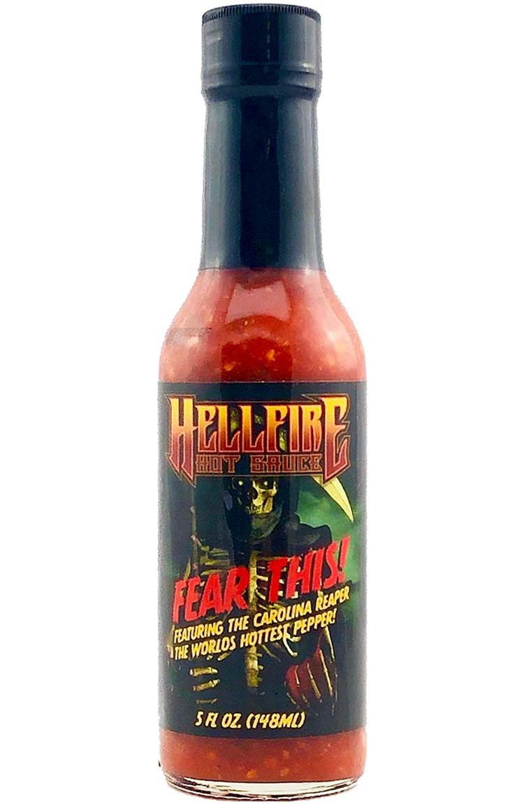 Hellfire Angst dies! Reaper Chilisauce
