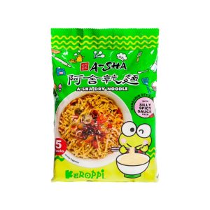Asha Keroppi Dry Nudel mit alberner würziger Sauce (single)(taiwan)