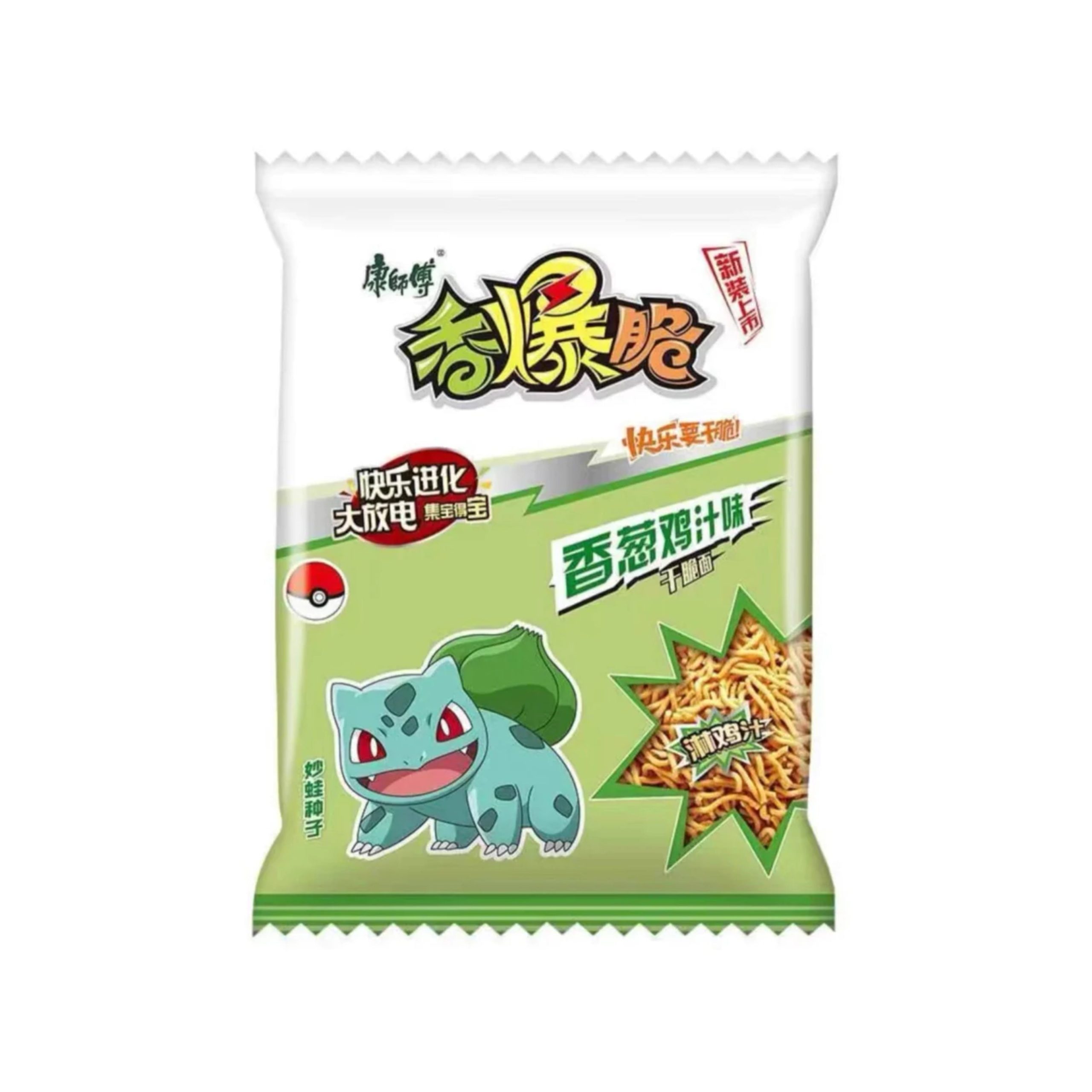 Pokemon Noodle Cracker knusprig Huhn (China)