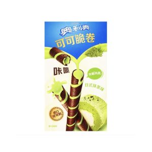 Oreo Waffel Roll Matcha (China)